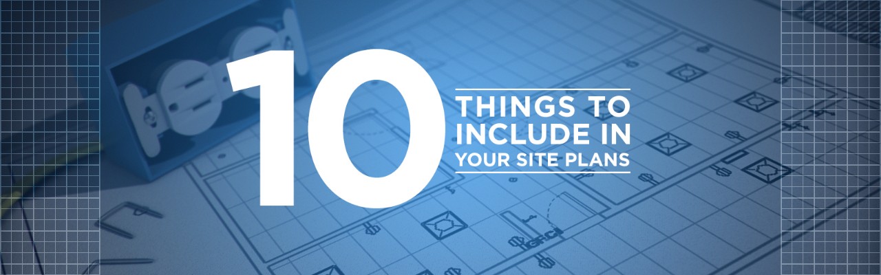 10 things to include in a site plan