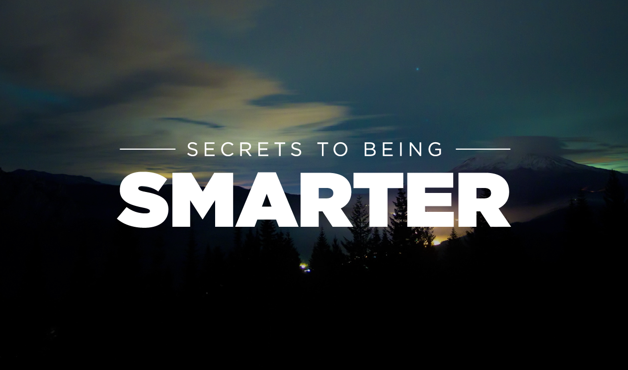 Secrets to being smarter: Gift of learning