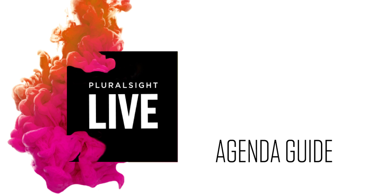 Pluralsight LIVE agenda guide: Take control of your career